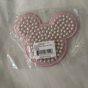 Flamingo Disney Mickey Mouse Pearl Patch